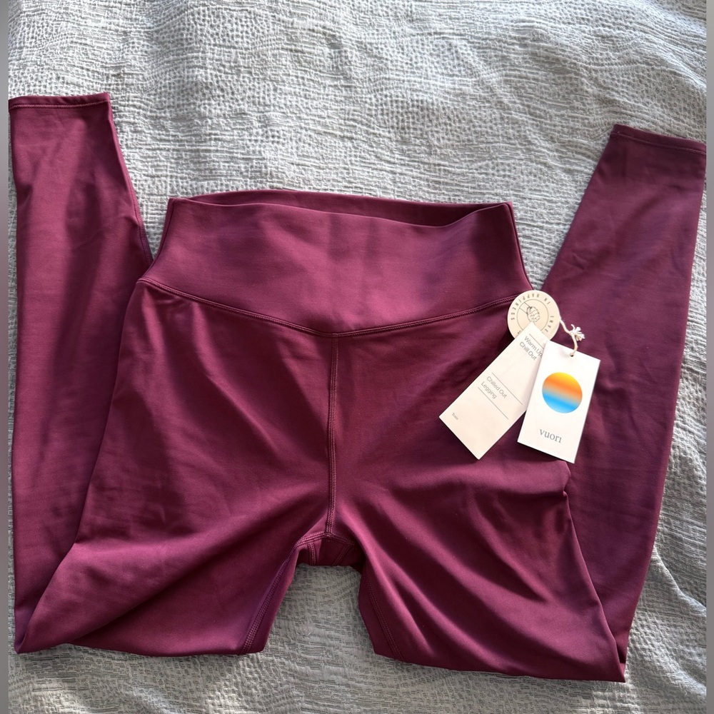 Women’s Maroon Vuori Chilled Out Leggings